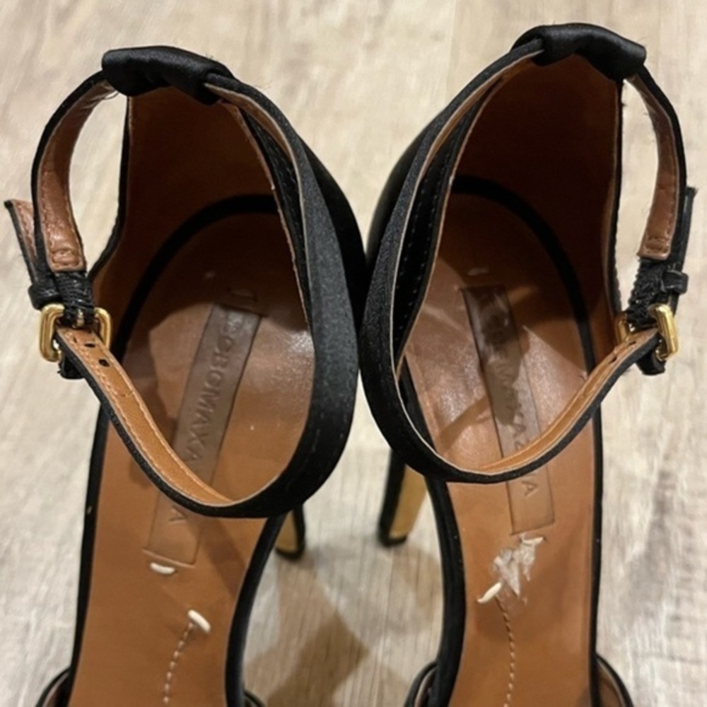 BCBGMaxAzria Black Stiletto Heels 8.5 B - Picture 5 of 15